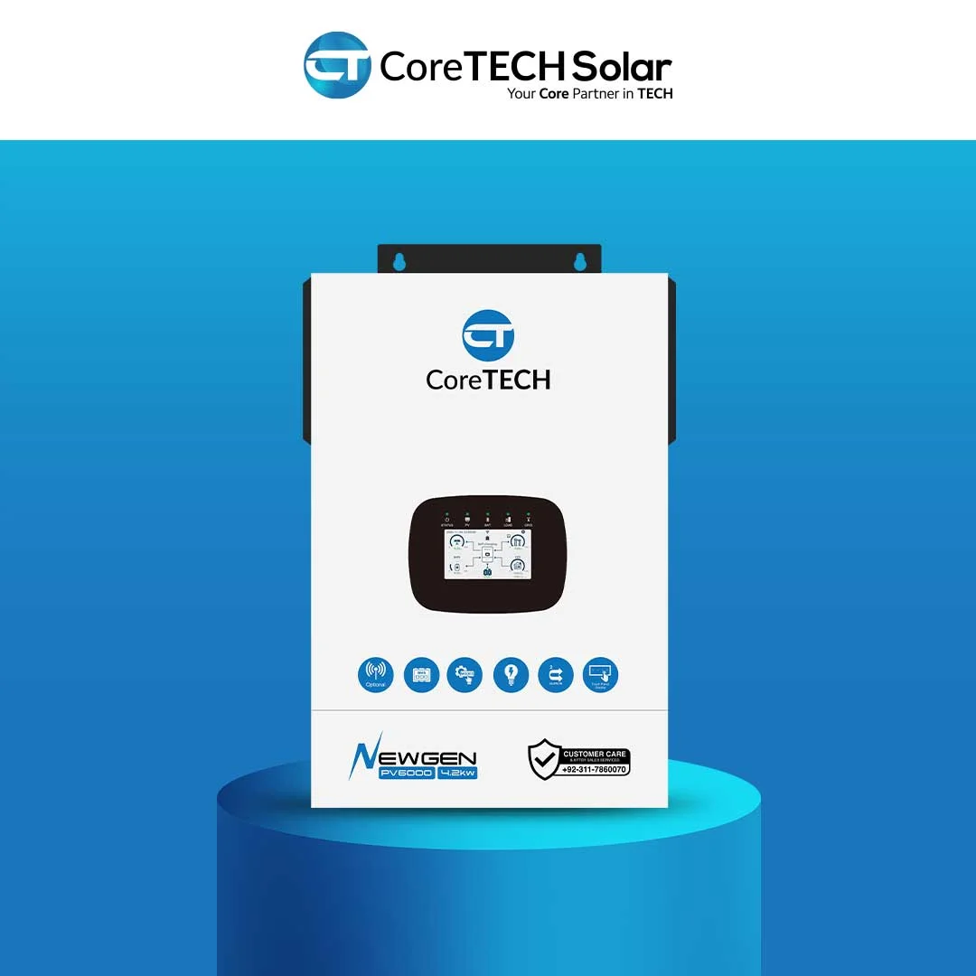 CoreTECH NewGen PV6000 4.2kW Smart Hybrid Solar Inverter